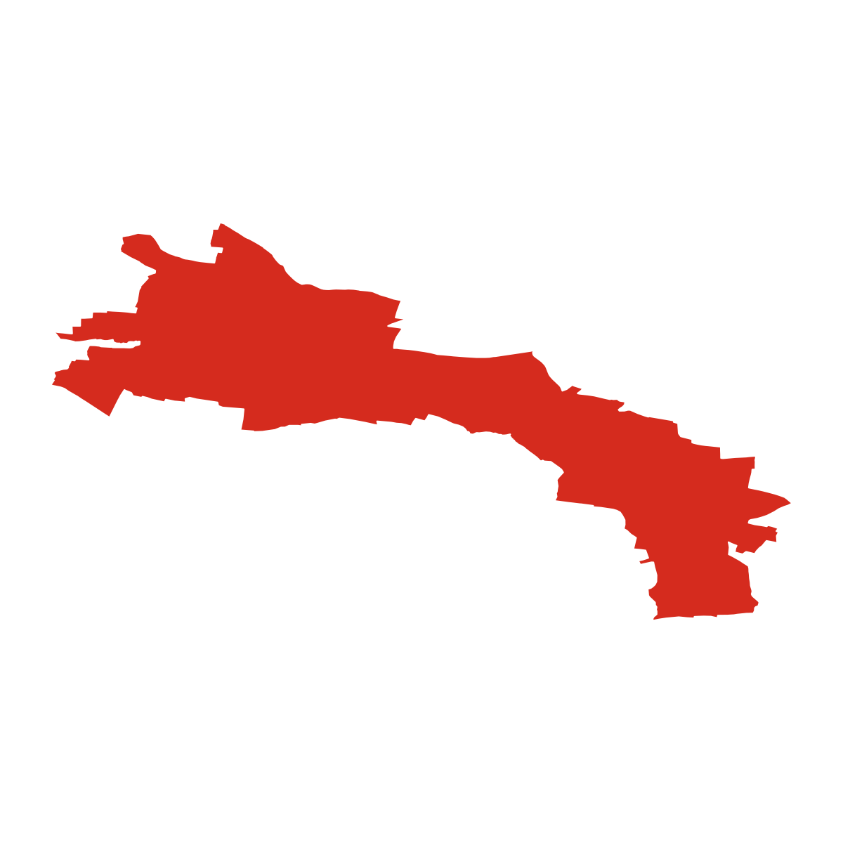 Uherčice boundary map