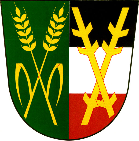 Coat of arms of Úhřetice, Pardubice Region
