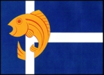 Flag of Úhřetická Lhota, Pardubice Region