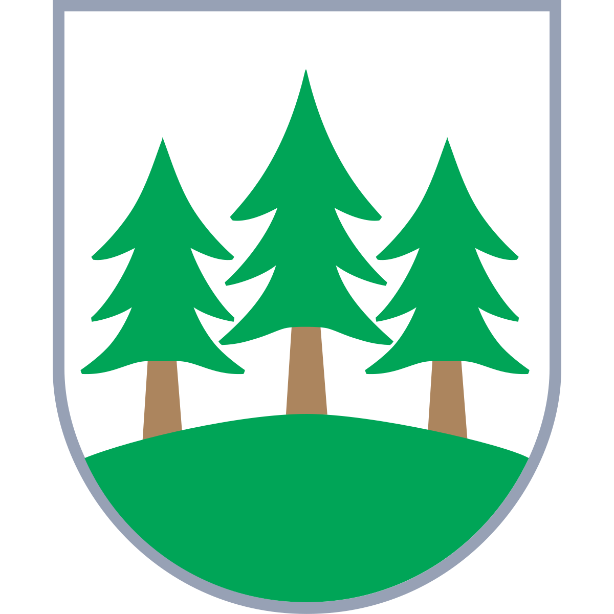 Coat of arms of Újezd nad Lesy, Prague