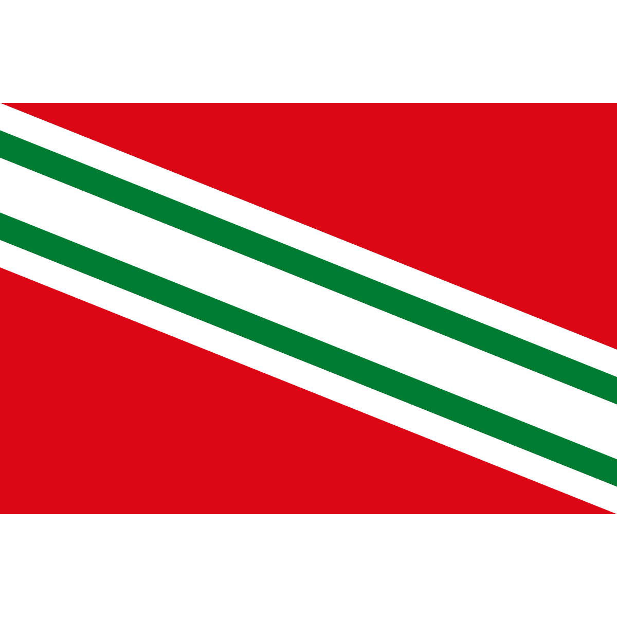 Flag of Újezda, Zlín Region
