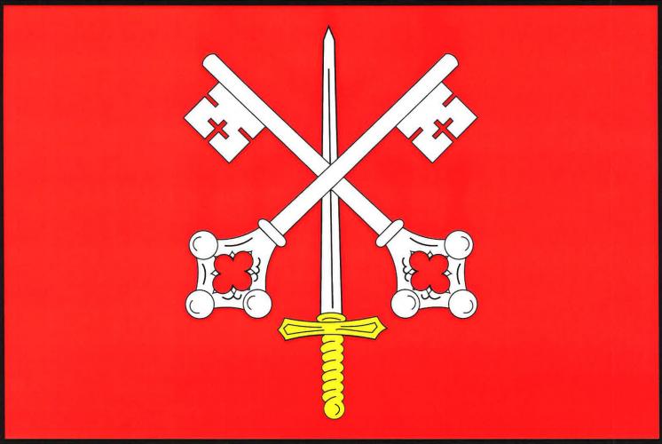 Flag of Újezdec, South Bohemian Region