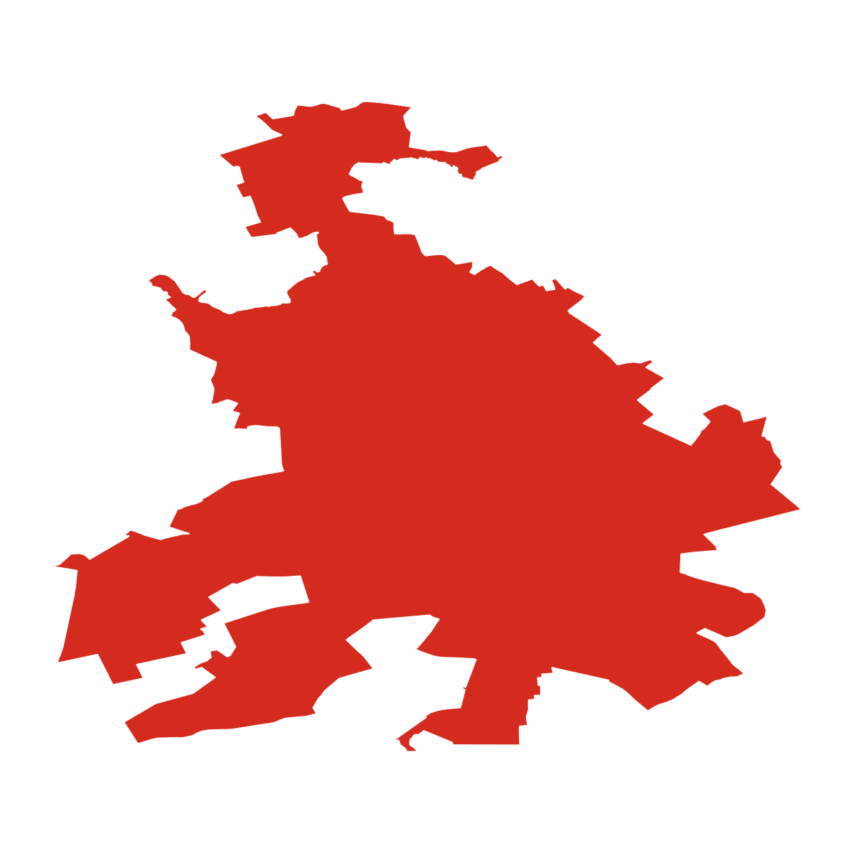 Újezdec boundary map