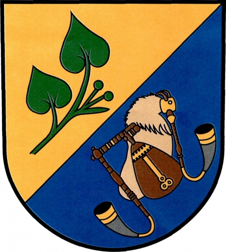 Coat of arms of Únice, South Bohemian Region