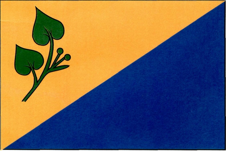 Flag of Únice, South Bohemian Region