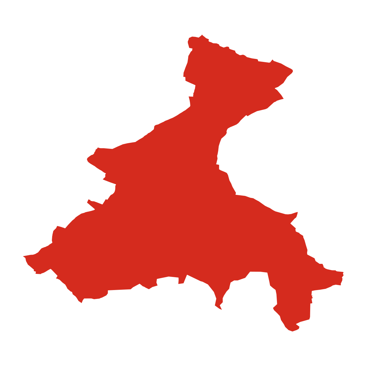Unín boundary map