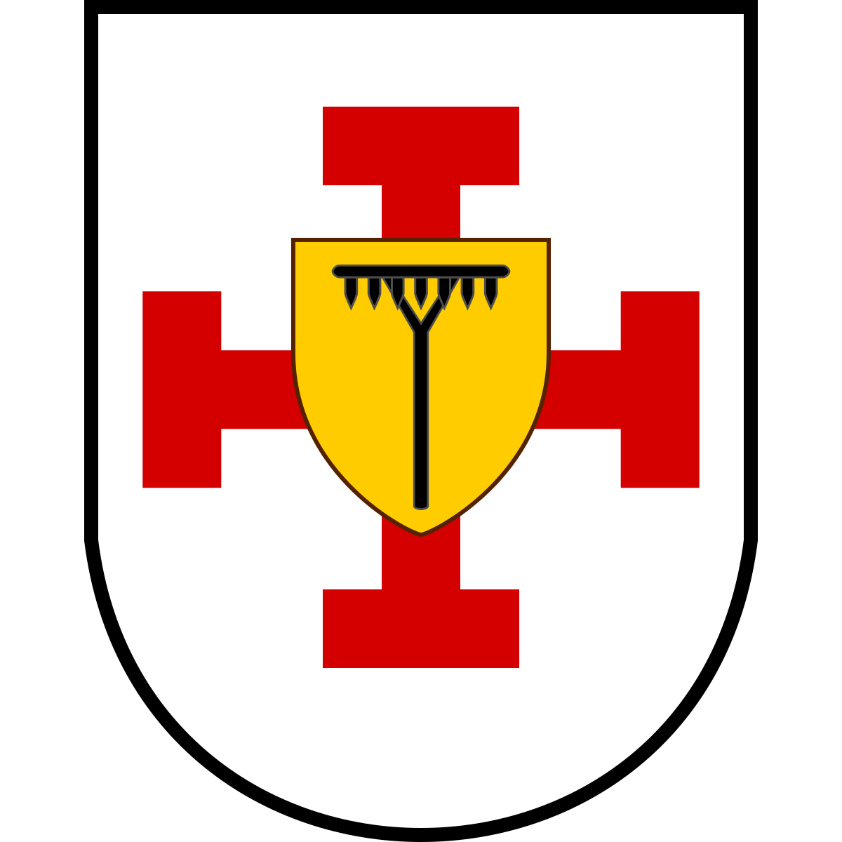 Coat of arms of Úpořiny, Ústí nad Labem Region