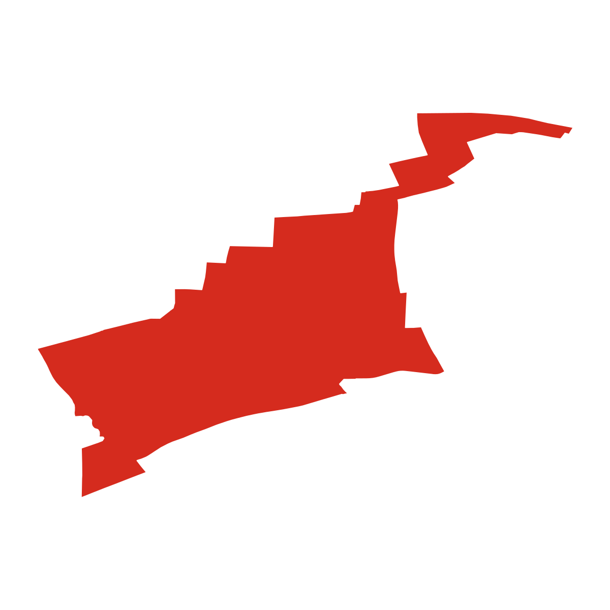 Ústín boundary map