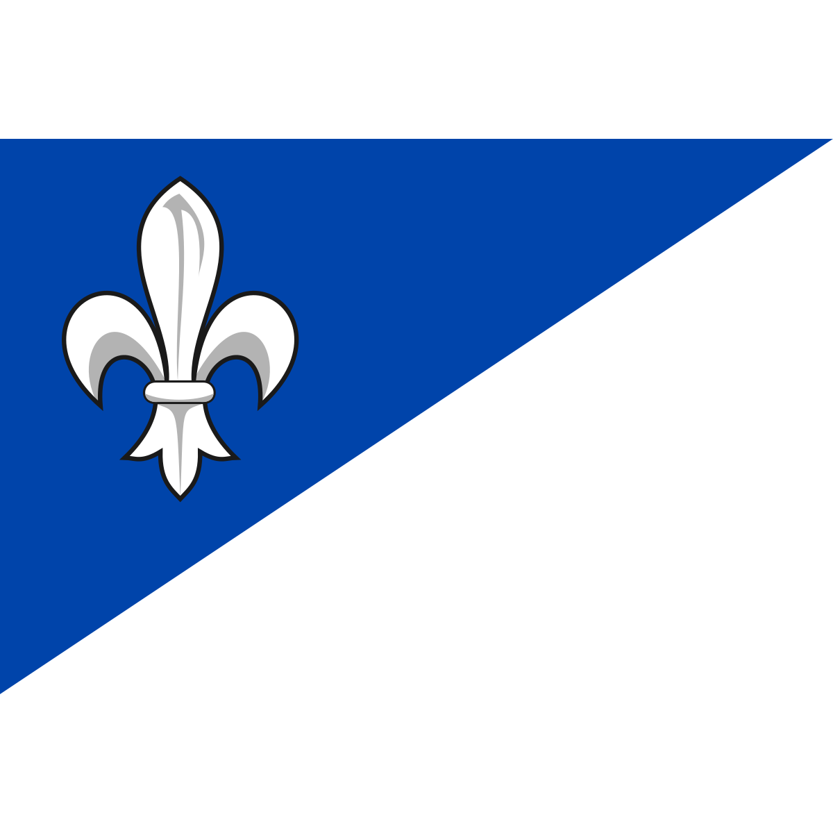 Flag of Václavice, Liberec Region