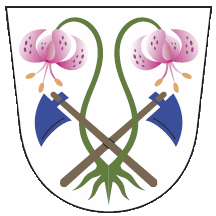 Coat of arms of Vápenice, Zlín Region