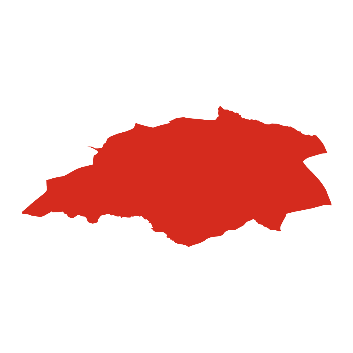 Ve Mlýně boundary map