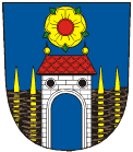Coat of arms of Velešín, South Bohemian Region