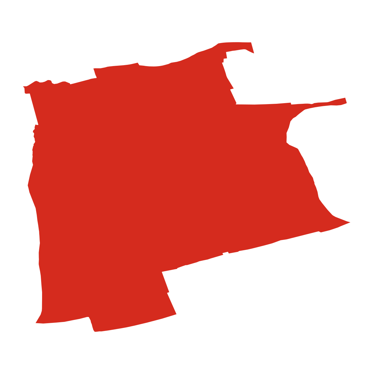 Veletiny boundary map