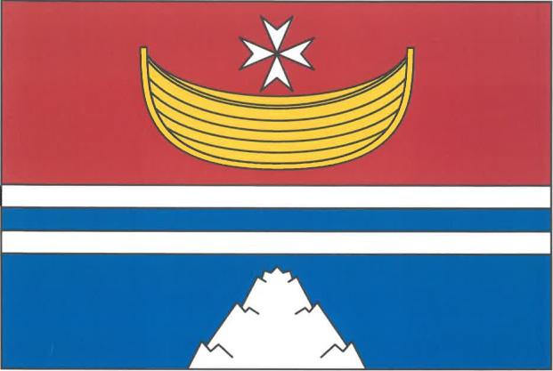 Flag of Velká Turná, South Bohemian Region