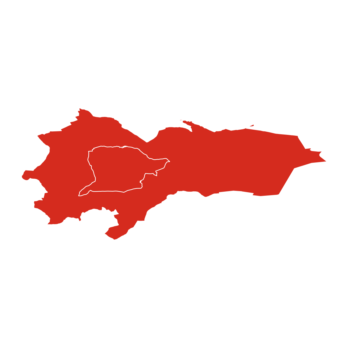 Velké Opatovice boundary map