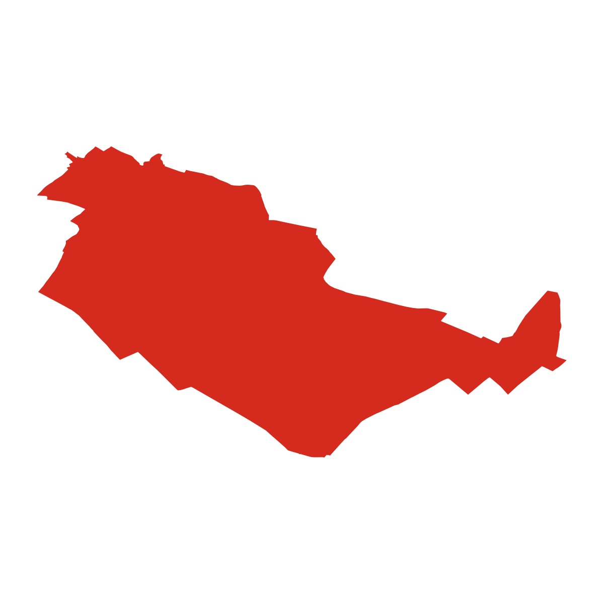 Velké Pavlovice boundary map
