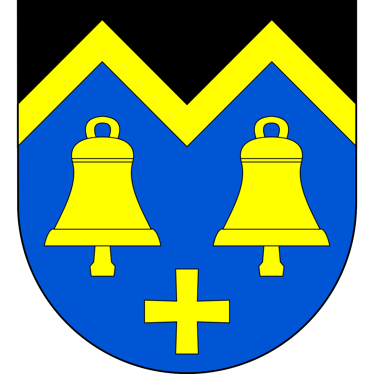 Coat of arms of Velké Přílepy, Central Bohemian Region