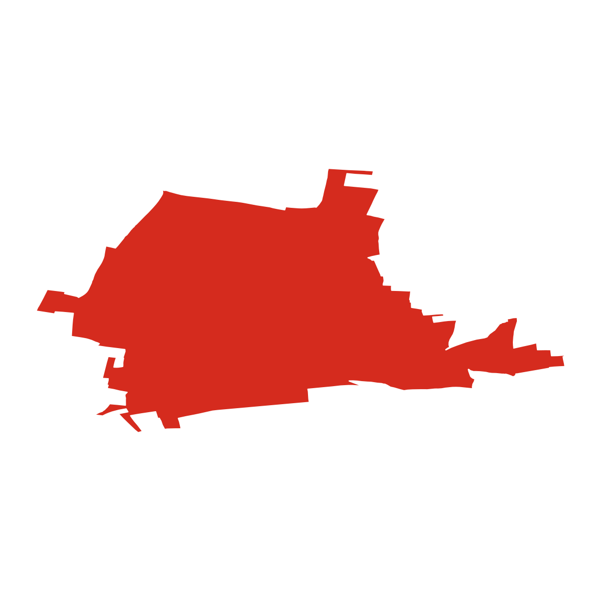 Velké Přílepy boundary map