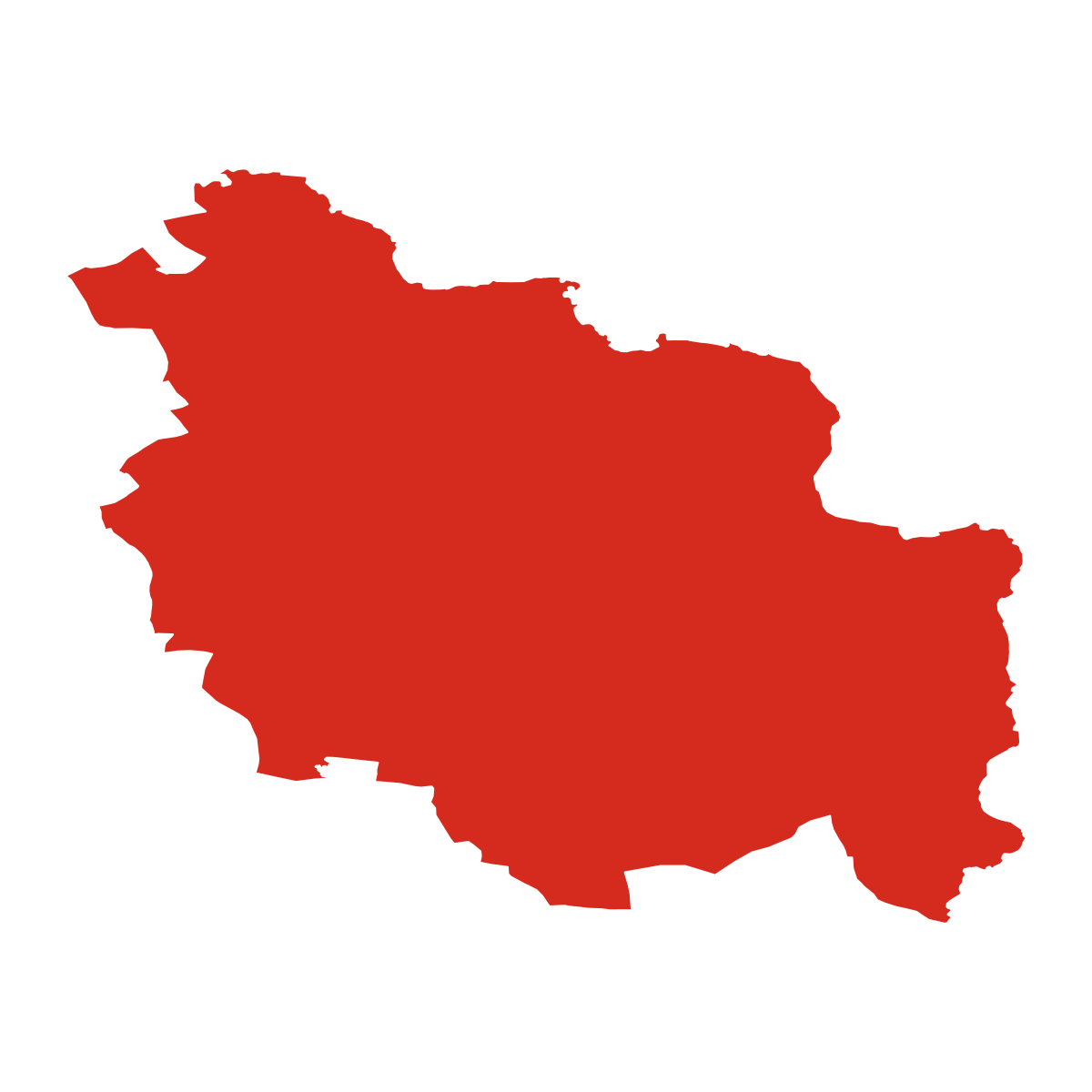 Velký Rybník boundary map
