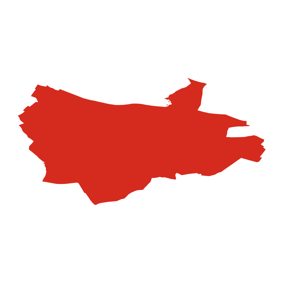 Velký Vřešťov boundary map