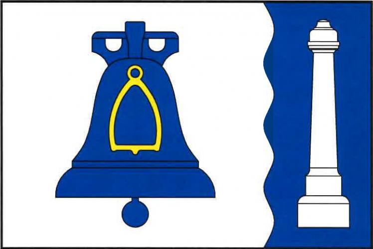 Flag of Velký Vřešťov, Hradec Králové Region
