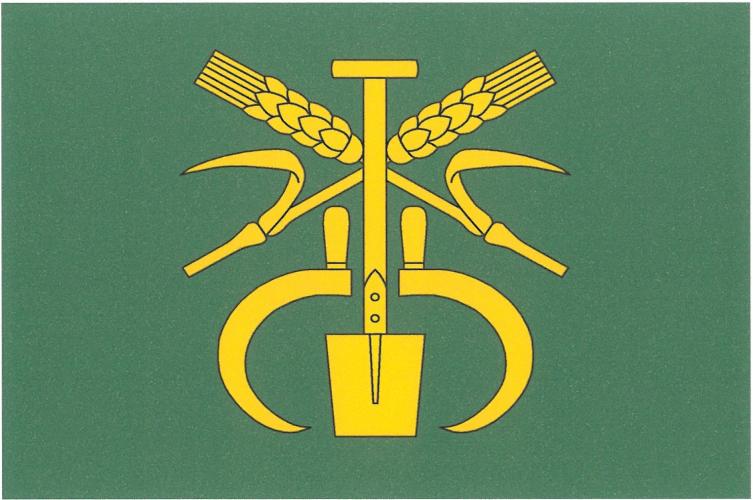 Flag of Veltěže, Ústí nad Labem Region