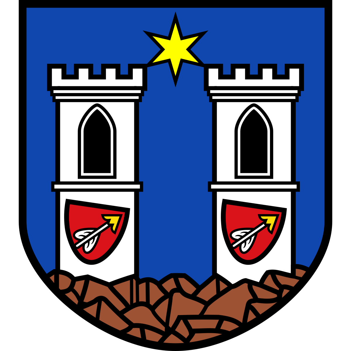 Coat of arms of Veřechov, Plzeň Region