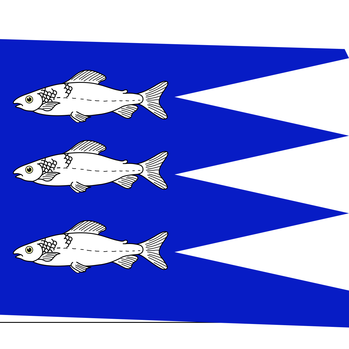 Flag of Vernéřov, Karlovy Vary Region
