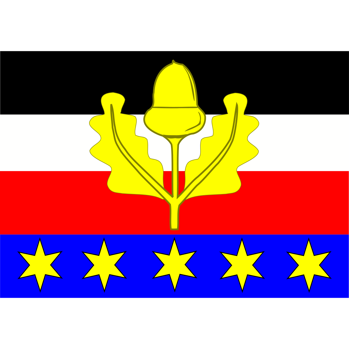 Flag of Ves, Liberec Region
