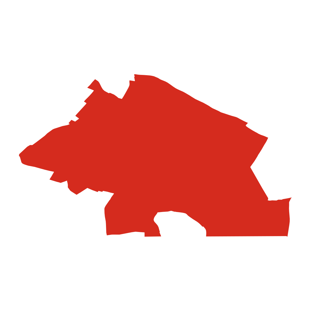 Vesec boundary map