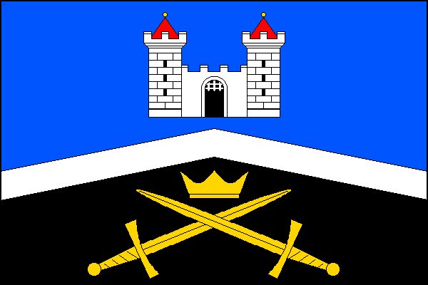 Flag of Vesec, Hradec Králové Region