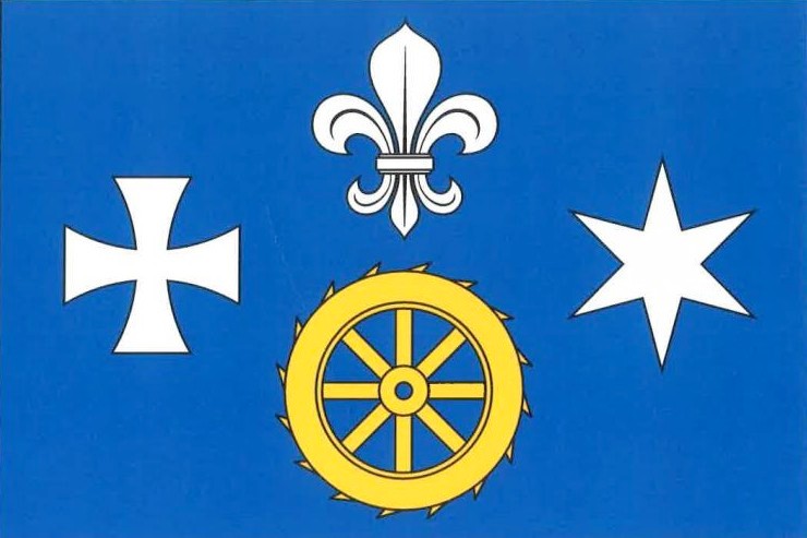 Flag of Veselá, Plzeň Region