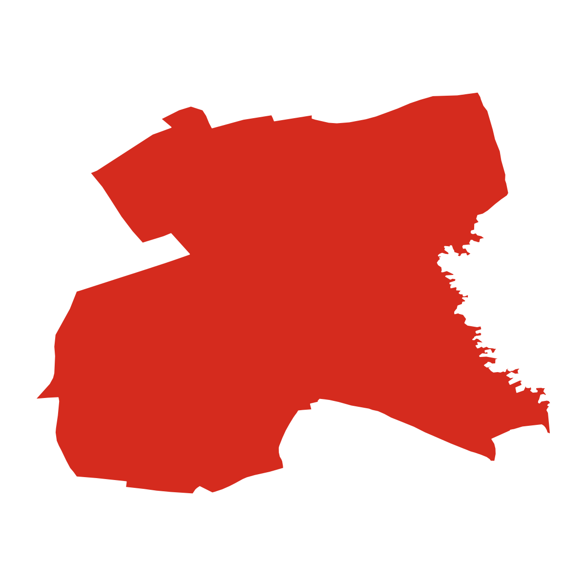 Veselí boundary map