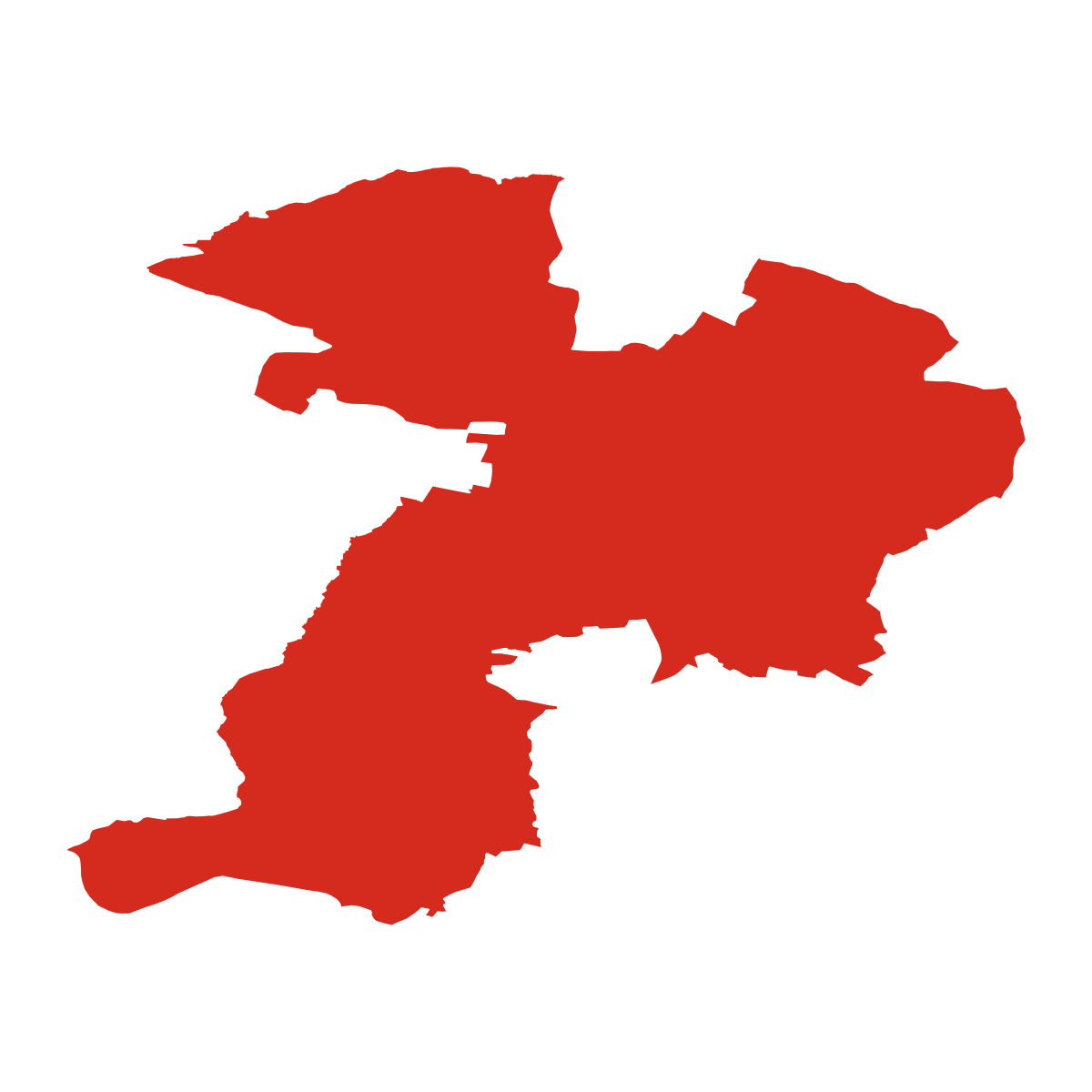 Vestec boundary map