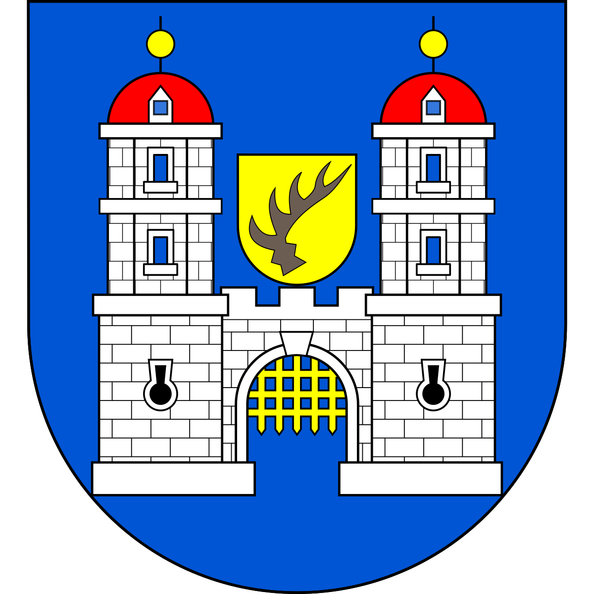 Coat of arms of Větrov, Liberec Region