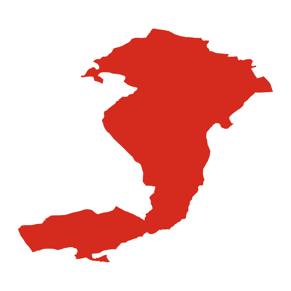 Větrov boundary map