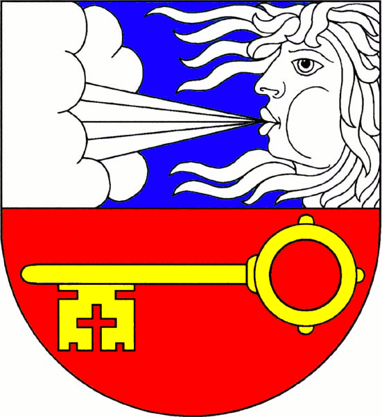 Coat of arms of Větrušice, Central Bohemian Region