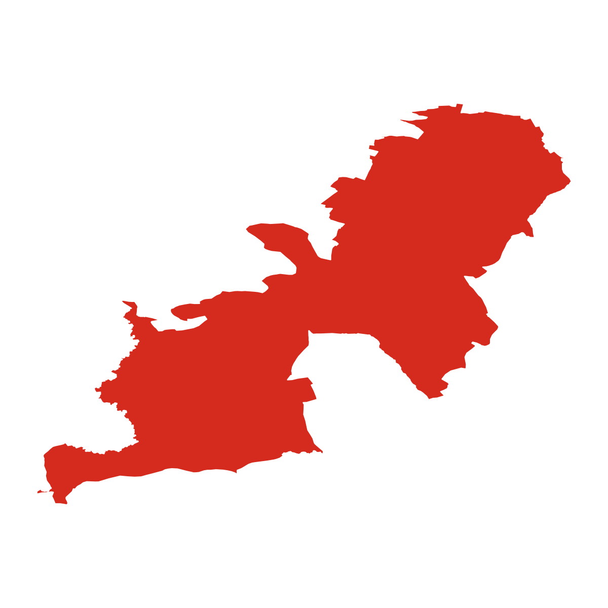 Věžníkov boundary map