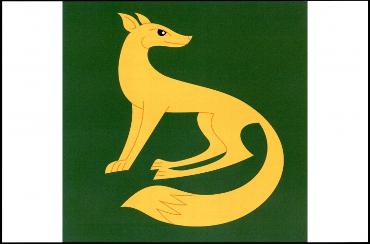 Flag of Vícenice, Vysočina Region