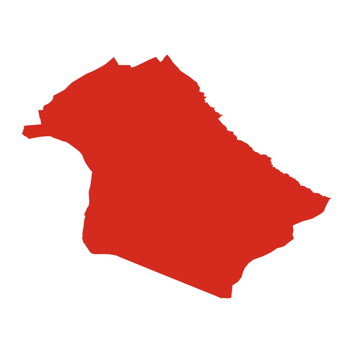 Vižina boundary map