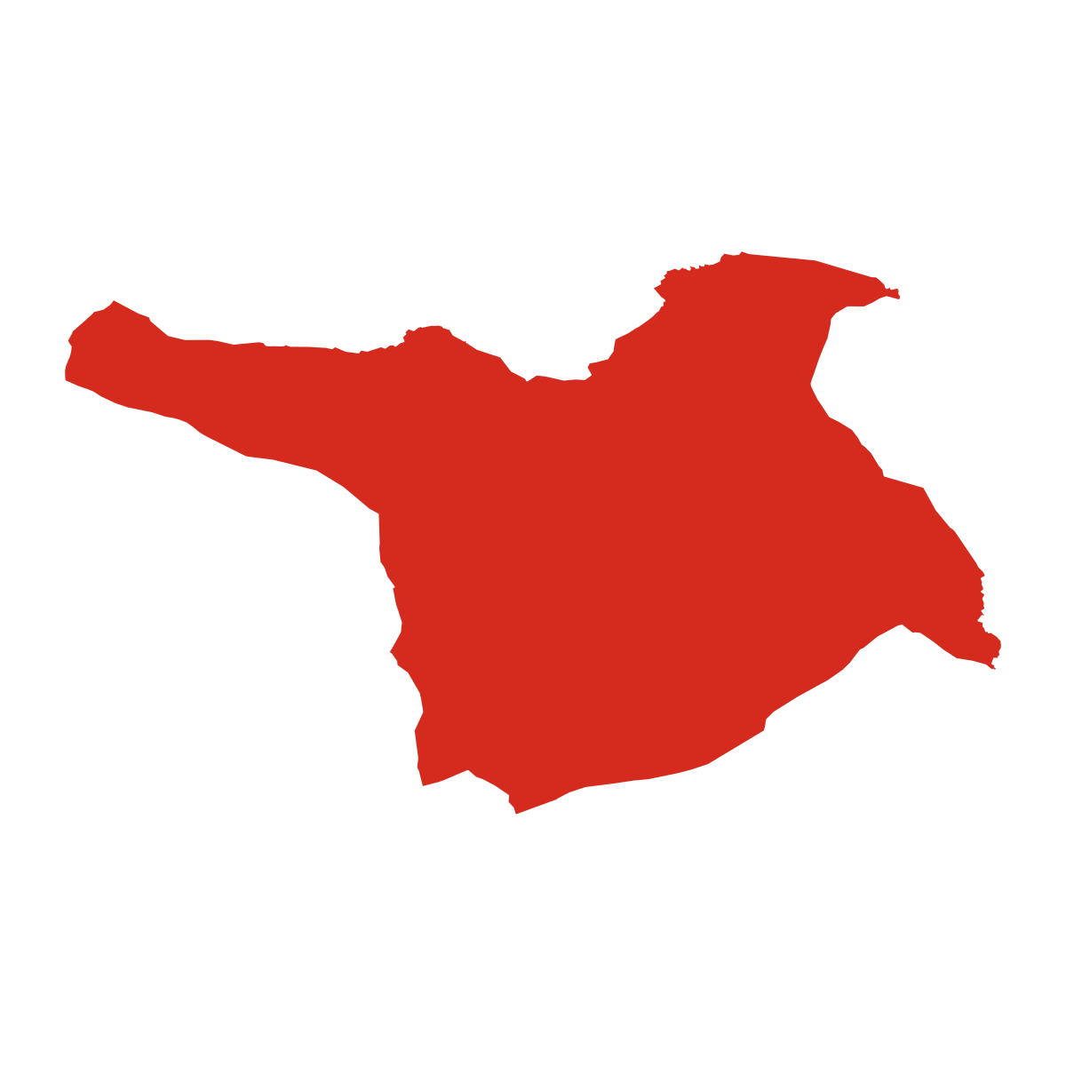Vlachovice boundary map