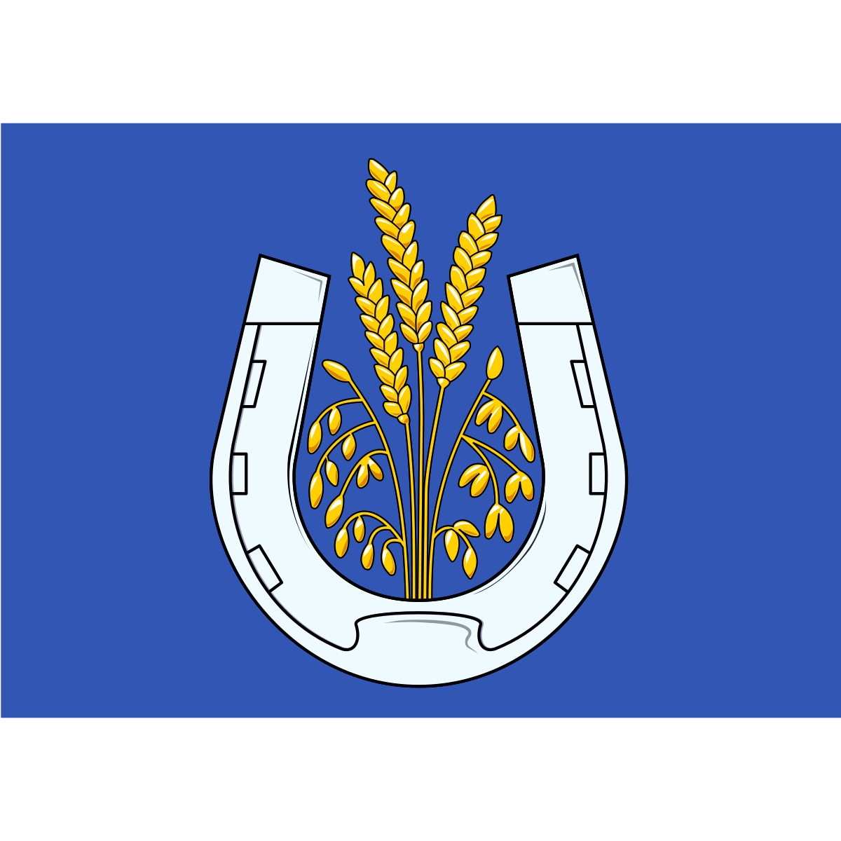 Vlajka obce Vladyčín, kraj Jihočeský kraj