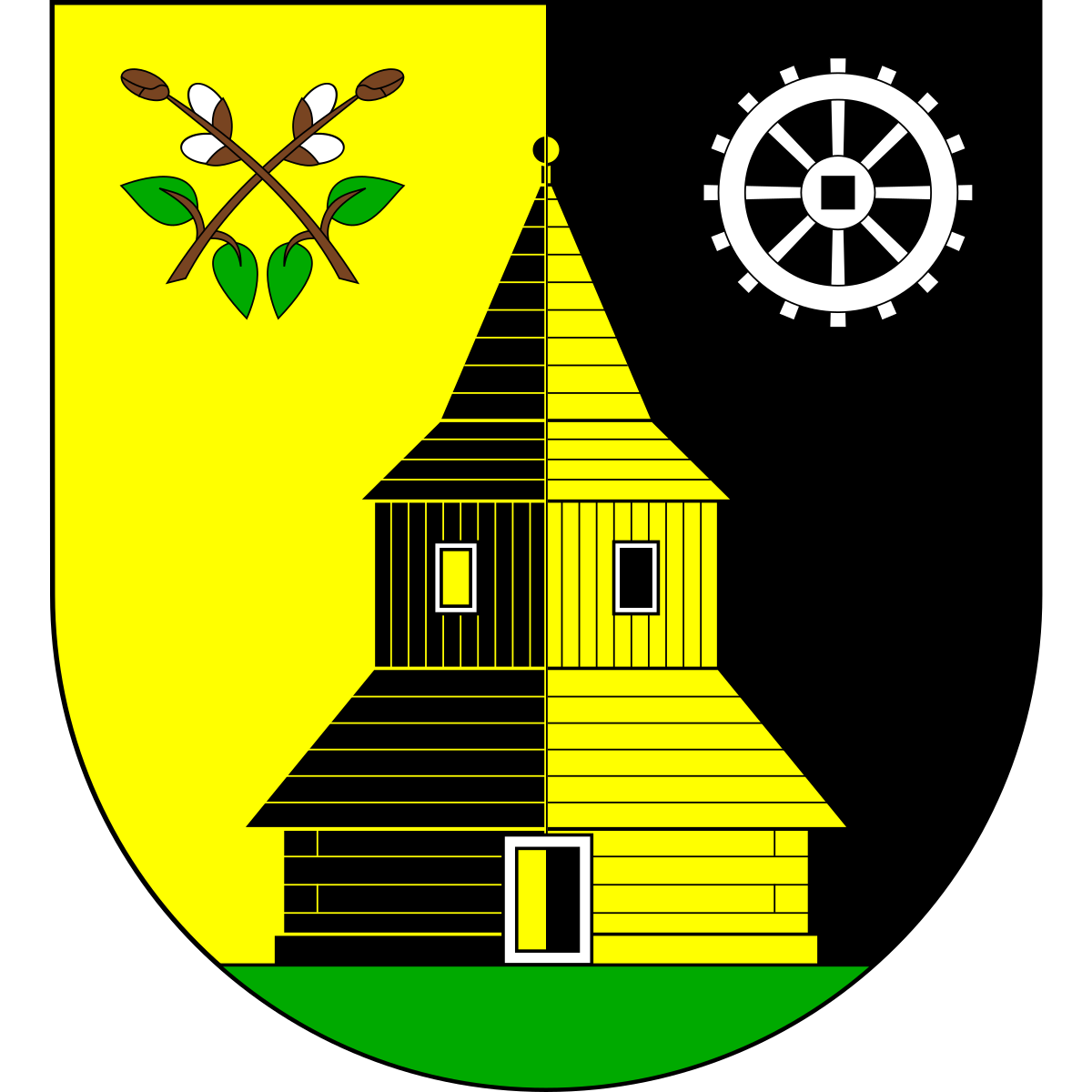 Coat of arms of Vlastibořice, Liberec Region