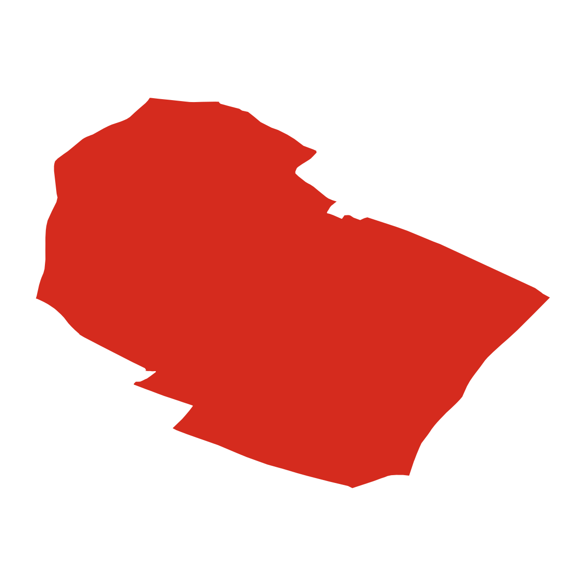Vlkošské búdy boundary map