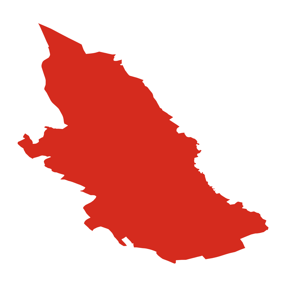 Vlkovice boundary map