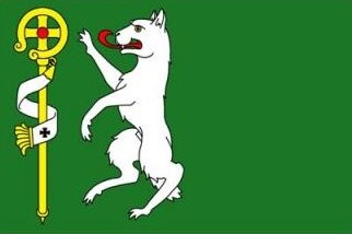 Flag of Vlkovice, Karlovy Vary Region