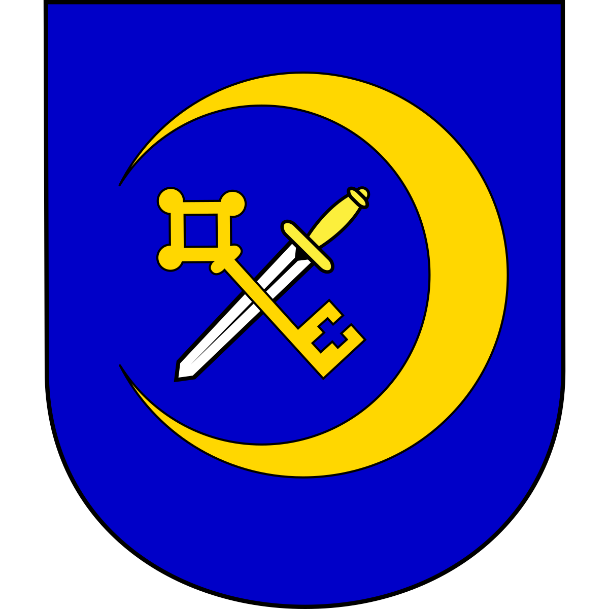 Coat of arms of Voděrady, Hradec Králové Region