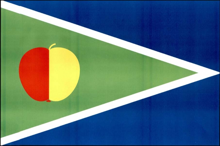 Flag of Vodice, South Bohemian Region