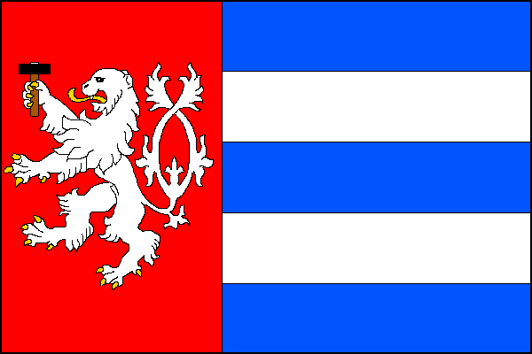 Flag of Vodná, Karlovy Vary Region