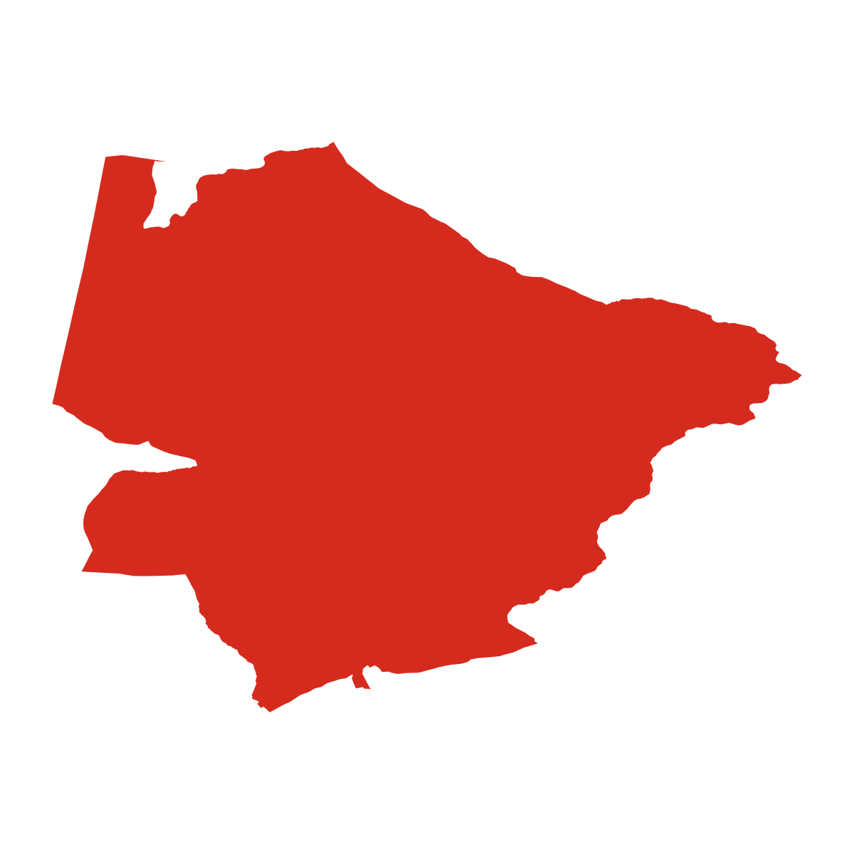 Volyně boundary map